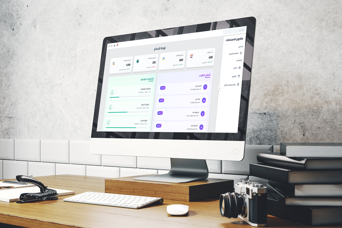 Exams Management Dashboard